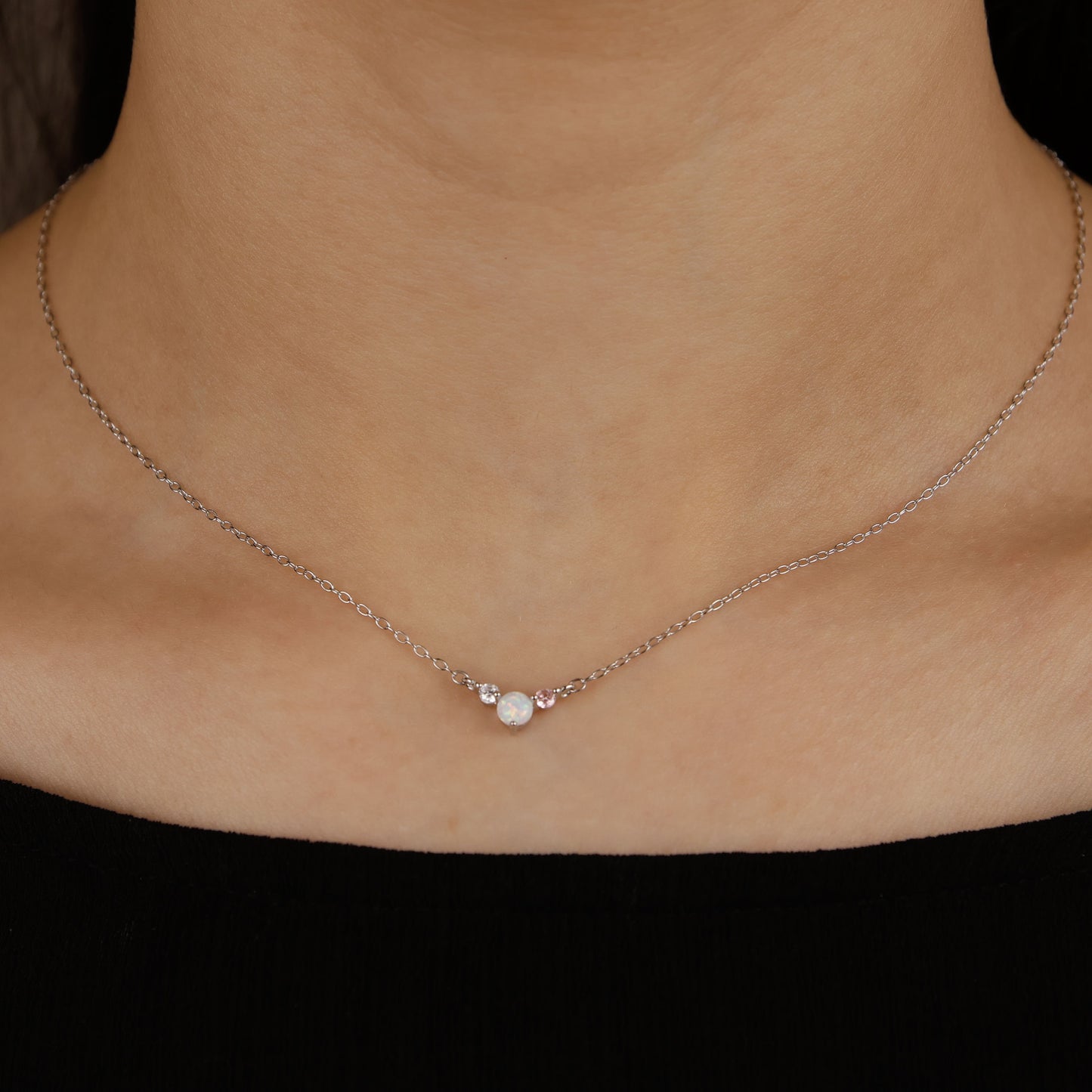 Mini Opal Necklace