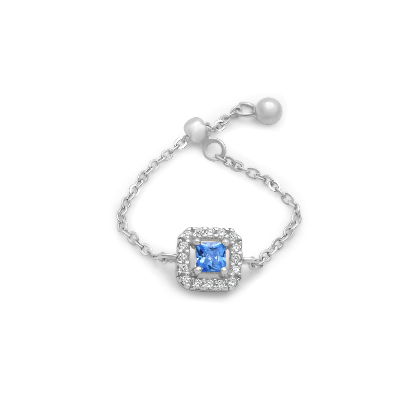 Blue Dot Chain Ring