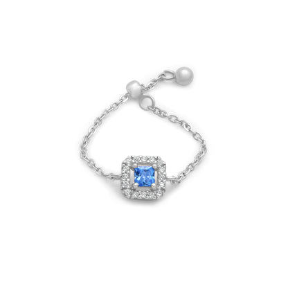 Blue Dot Chain Ring