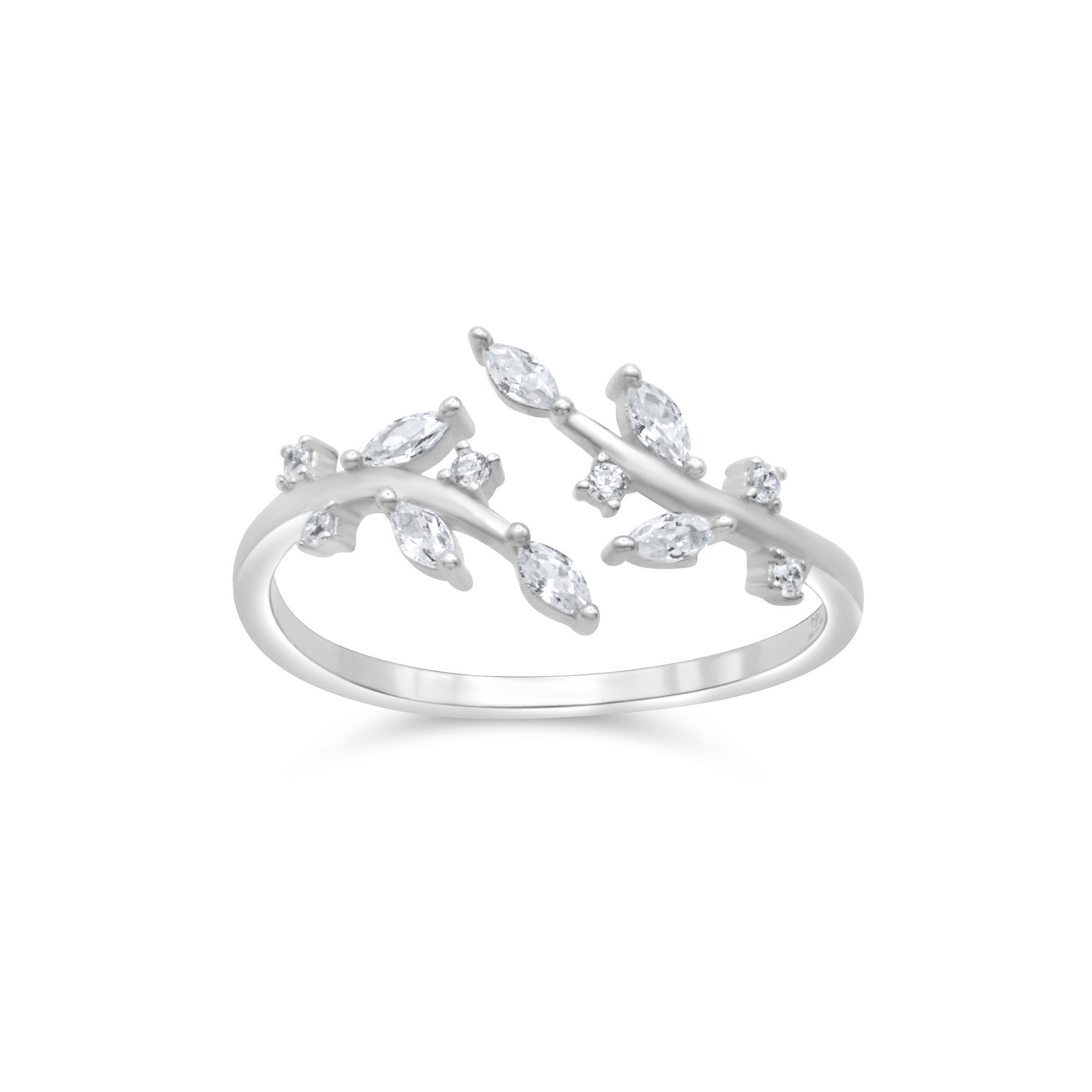 Double Leaf Ring