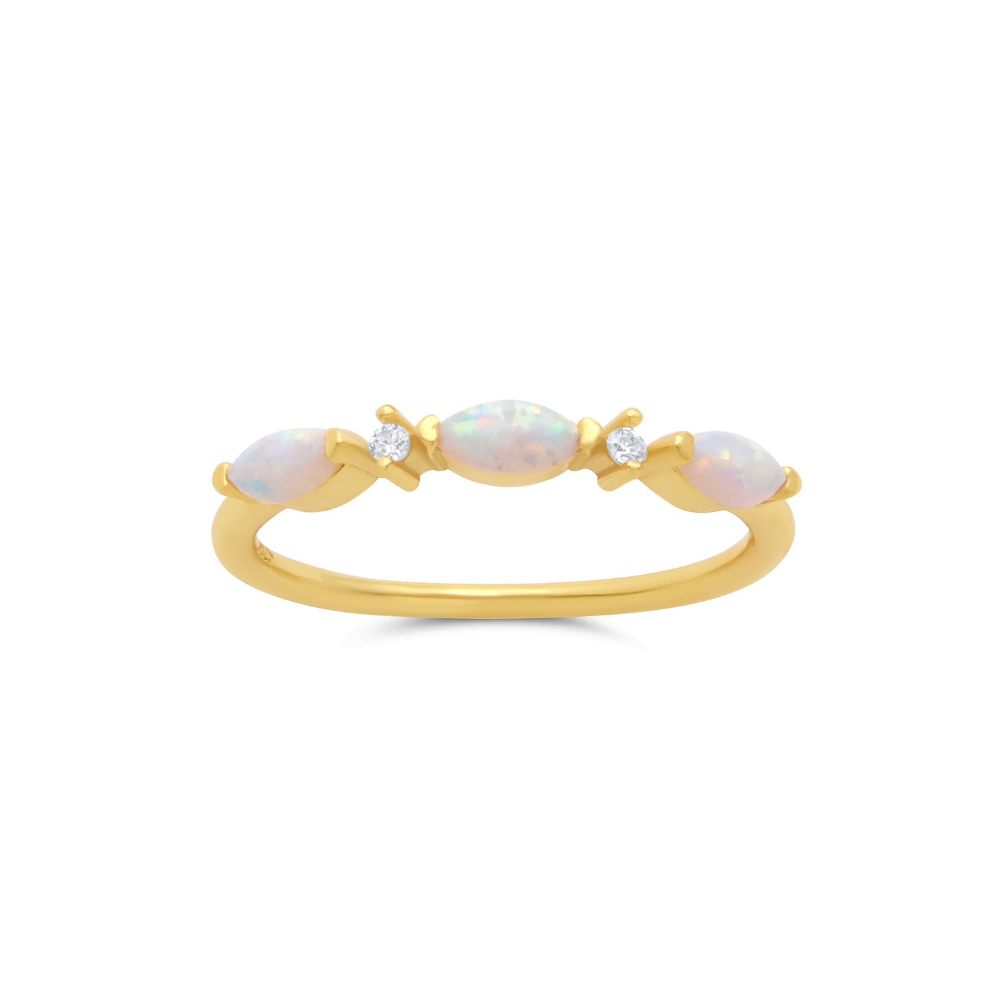 Opal Marquise Ring