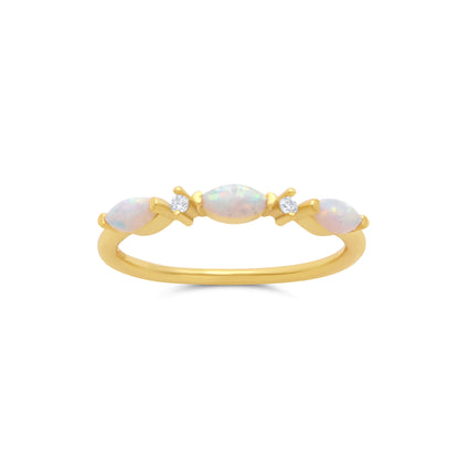 Opal Marquise Ring