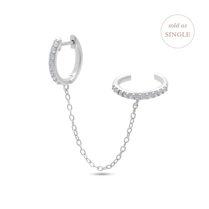 Linked Hoop and Cuff