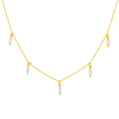 Marquise Drops Necklace