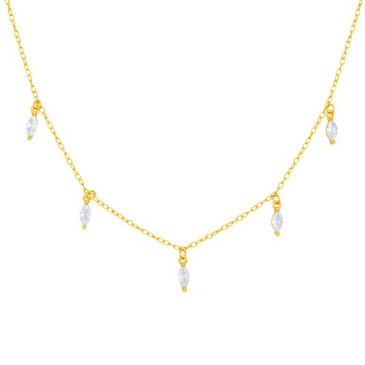 Marquise Drops Necklace