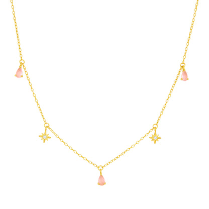 Star Drops Necklace